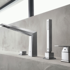 Смеситель для ванны GROHE Allure Brilliant на 4 отверстия, на край ванны, хром (19787001)
