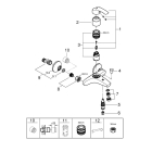 Смеситель для ванны GROHE Eurosmart, хром (33300002)