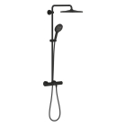 Душевая система GROHE Rainshower SmartActive 310 с термостатом для душа, фантомный черный (22119KF0)