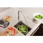 Смеситель для кухни GROHE Essence с вытяжным душем, хром (30270000)