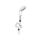 Душевой набор GROHE Tempesta 100, 2 режима, 1500 мм, 5,6 л/мин, хром (26406001)