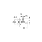 Набор для ванной: раковина, смеситель StartFlow и сифон, GROHE Bau Ceramic (39472000)