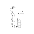 Набор для ванной: раковина, смеситель StartFlow и сифон, GROHE Bau Ceramic (39472000)