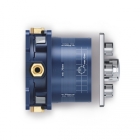 Набор для комплектации душа GROHE Profi Grohtherm SmartControl, хром (34804000)
