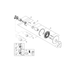 Смеситель для душа GROHE Eurosmart скрытого монтажа, в комплекте с монтажной частью, хром (33556002)