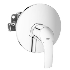 Смеситель для душа GROHE Eurosmart скрытого монтажа, в комплекте с монтажной частью, хром (33556002)