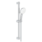 Душевой гарнитур GROHE Tempesta Cube 110, 2 режима струи, душевая штанга 600 мм, 13,5 л/мин, хром (27578003)