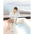 Внешняя часть смесителя для ванны GROHE Allure Brilliant напольного монтажа, хром (23119000)