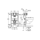 Система инсталляции для унитаза, GROHE Rapid SL (38526000)