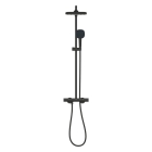 Душевая система GROHE Tempesta System 250 Cube с термостатом для душа, черный (266892431)