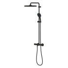 Душевая система GROHE Tempesta System 250 Cube с термостатом для душа, черный (266892431)