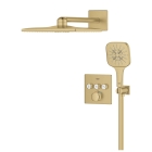 Душевая система GROHE Grohtherm SmartControl с термостатом для душа, холодный рассвет матовый (34864GN0)