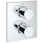 Внешняя часть термостата для ванны GROHE Grohtherm F на 2 потребителя, хром (27618000)