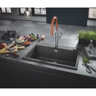 Смеситель для кухни GROHE Essence c профессиональным изливом, суперсталь (30503DC0)