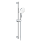 Душевой гарнитур GROHE Tempesta Cube 110, 3 режима струи, душевая штанга 600 мм, 7,4 л/мин, хром (27579003)