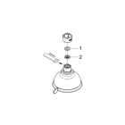 Верхний душ GROHE Tempesta Rustic 100, 9,5 л/мин, 4 режима, хром (27610001)