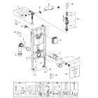 Система инсталляции для унитаза, GROHE Rapid SL 4 в 1 (38539001)