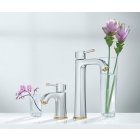 Смеситель для раковины GROHE Grandera, хром/золото (23310IG0)