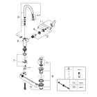 Смеситель для раковины GROHE Eurosmart, L-size, хром (23537003)