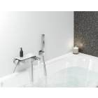 Смеситель для ванны GROHE Plus с душевым гарнитуром, хром (33547003)