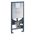 Инсталляция для подвесного унитаза, GROHE Rapid SLX, монтажная высота 1.13 м, со встроенной электрической розеткой и подводом воды для подключения унитазов-биде, (39596000)