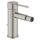 Смеситель для биде GROHE Essence с донным клапаном, суперсталь (24178DC1)