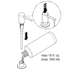 Дозатор жидкого мыла, GROHE Cosmopolitan, хром, (40535000)