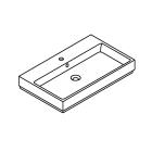 Раковина подвесная GROHE Cube Ceramic 80 см, альпин-белый (3946900H)