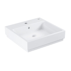 Раковина GROHE Cube Ceramic, подвесная 50 см, альпин-белый (3947400H)