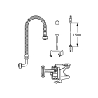 Набор унитаз-биде GROHE Sensia Pro с панелью смыва, системой инсталляции и комплектом для автоматического смыва (120170)