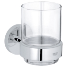 Стакан с держателем, GROHE Essentials, хром, (40447001)