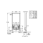 Система инсталляции для биде GROHE Rapid SL (38581001)