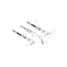 Внешняя часть смесителя для раковины GROHE Grandera, M-Size, хром/золото (20415IG0)