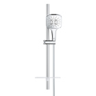 Душевой гарнитур GROHE Rainshower SmartActive 130 Cube, 3 вида струй, хром (26583000)
