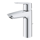 Смеситель для раковины однорычажный GROHE QuickFix Start с донным клапаном, M-Size, хром, (23552002)