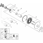 Смеситель для душа GROHE BauEdge в комплекте с монтажной частью, хром (29078000)