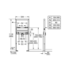 Система инсталляции для раковины GROHE Rapid SL (39052000)