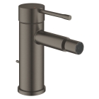 Смеситель для биде GROHE Essence с донным клапаном, темный графит матовый (24178AL1)