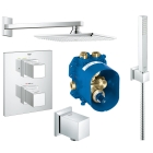 Готовый комплект для душа GROHE Grohtherm Cube (NSB0010)