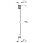 Душевой шланг GROHE Silverflex 1250 мм, с защитой от перекручивания, хром (28362001)