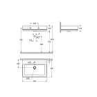 Раковина GROHE Cube Ceramic, подвесная 50 см, альпин-белый (3947400H)
