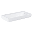 Раковина накладная GROHE Cube Ceramic 100 см, альпин-белый (3947500H)