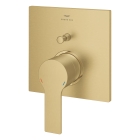 Внешняя часть смесителя для ванны GROHE Allure скрытого монтажа на 2 потребителя, квадратная, холодный рассвет матовый (19315GN1)