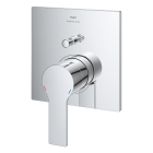 Внешняя часть смесителя для ванны GROHE Allure скрытого монтажа на 2 потребителя, квадратная, хром (19315001)