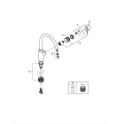Смеситель для кухни GROHE Concetto, хром (32661003)