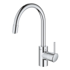 Смеситель для кухни GROHE Concetto с вытяжным изливом, хром (32663003)