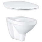 Унитаз подвесной GROHE Bau Ceramic с сиденьем с микролифтом (NW0105)
