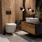 Комплект инсталляции GROHE Rapid SL NW0145/S с унитазом AQUAme AQM2002L и сиденьем с микролифтом, смыв Quiet (NW0271)