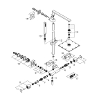 Душевая система GROHE Euphoria Cube System 230 с термостатом для душа, хром (26087000)