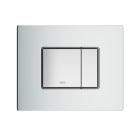 Панель смыва для унитаза GROHE Skate Cosmopolitan (3 режима смыва), матовый хром (38732P00/U) (УЦЕНКА - Царапины на корпусе)
